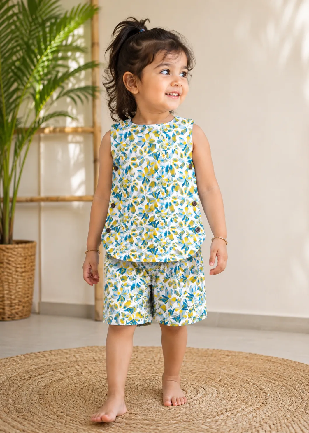 Baby Girl Tops & Shorts Set-3Ps Combo MBGTSC-401 view 2