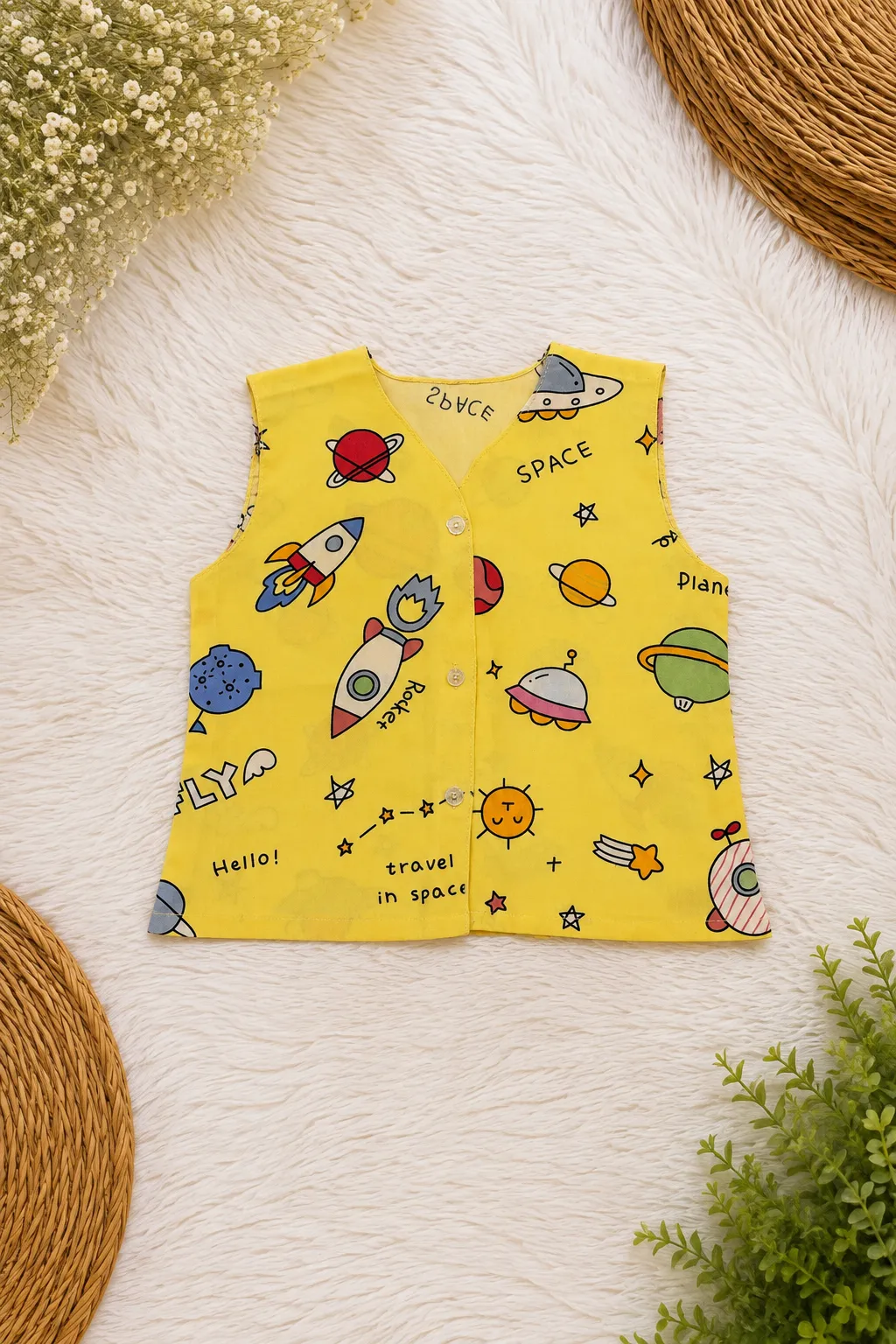 Newborn Girls Kids Dress 5 Pcs Combo MKNBDC-951 view 4