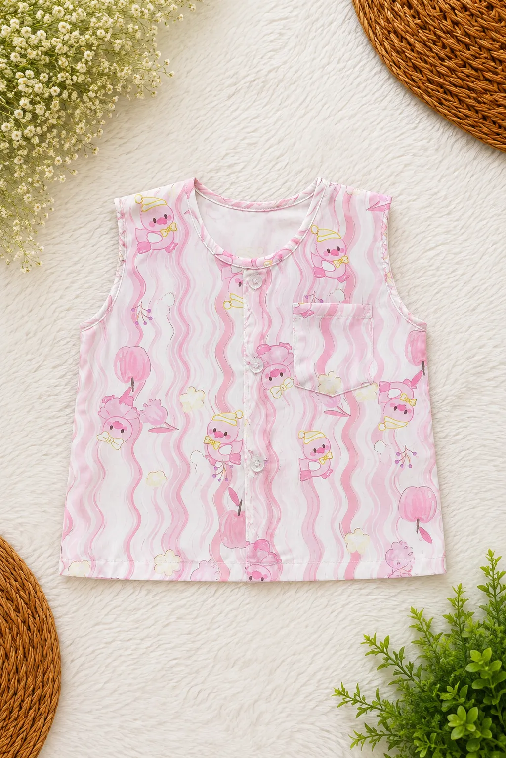 Newborn Boy Kids Dress 5 Pcs Combo MKNBDC-952 view 3