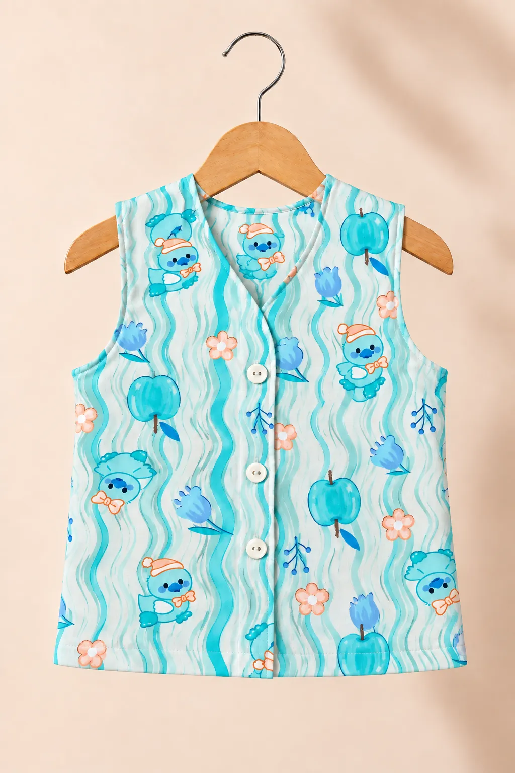 Newborn Girl Kids Dress 5 Pcs Combo MKNBDC-953 view 6
